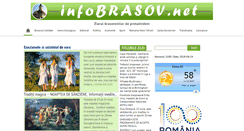 Desktop Screenshot of infobrasov.net