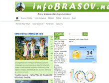 Tablet Screenshot of infobrasov.net